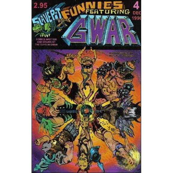 Slave Pit Funnies #4 VF ; Slave Pit Comic Book