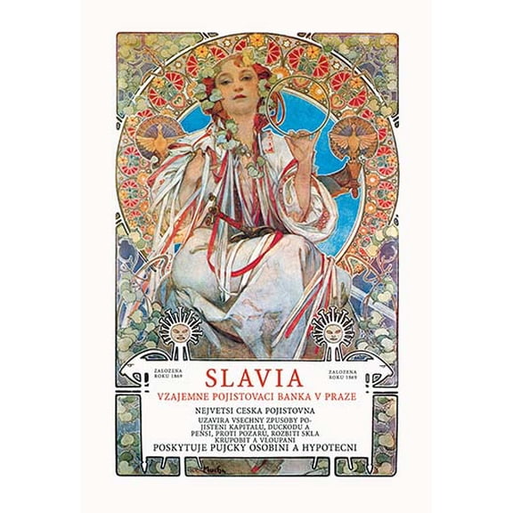 Slavia Insurance Company Museum quality giclee print canvas wrap(20" x 30")