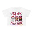 thumbnail image 1 of Slay All Day Crop Tee, 1 of 4