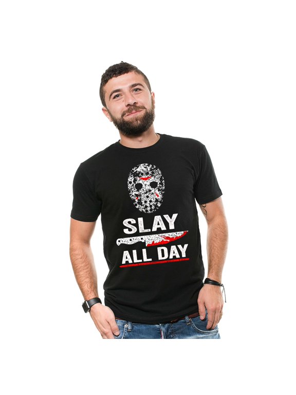Slay All Day Shirt Halloween Movie Inspired Shirt Horror Movie Character Tee Shirt