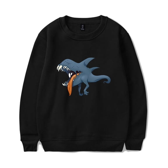 Slay The Spire Shark Crewneck Sweatshirt Merch Casual Sweatshirt Unisex Clothing