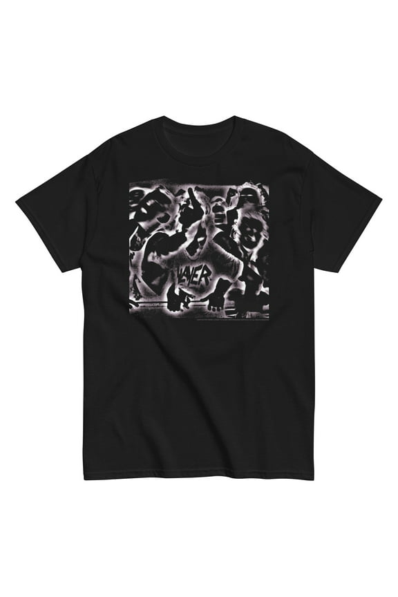 Slayer - Abstract Logo Unisex T-Shirt - Black - Extra Large