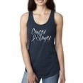thumbnail image 1 of Slayer Awareness Ladies Racerback Tank Top, Navy, Small, 1 of 3