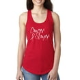thumbnail image 1 of Slayer Awareness Ladies Racerback Tank Top, Red, Large, 1 of 3