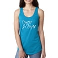 thumbnail image 1 of Slayer Awareness Ladies Racerback Tank Top, Turquoise, Small, 1 of 3