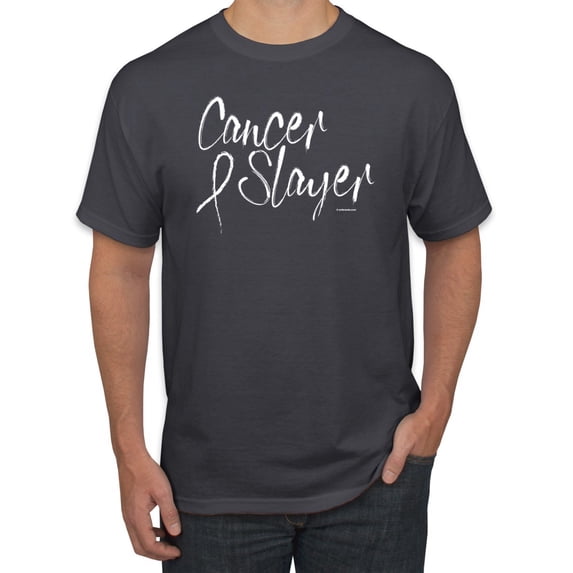 Slayer Awareness Men's Graphic T-Shirt, Charcoal, Large