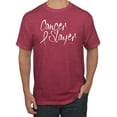 thumbnail image 1 of Slayer Awareness Men's Graphic T-Shirt, Vintage Heather Red, Medium, 1 of 3