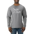 thumbnail image 1 of Slayer Awareness Mens Long Sleeve Shirt, Heather Grey, Large, 1 of 3