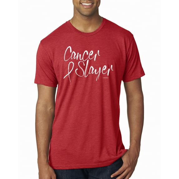 Slayer Awareness Mens Premium Tri Blend T-Shirt, Vintage Red, Large