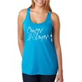 thumbnail image 1 of Slayer Awareness Tri-Blend Racerback Tank Top, Vintage Turquoise, Small, 1 of 3