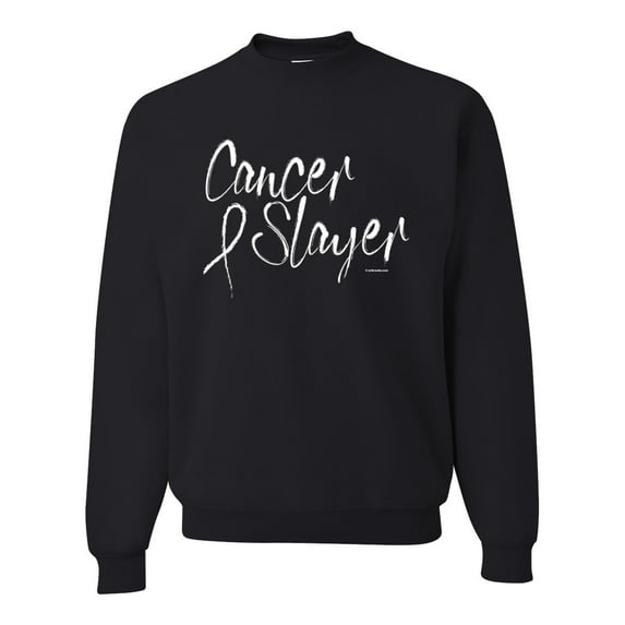 Slayer Awareness Unisex Crewneck Graphic Sweatshirt, Black, Small
