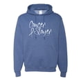 thumbnail image 1 of Slayer Awareness Unisex Graphic Hoodie Sweatshirt, Vintage Heather Blue, 2XL, 1 of 3
