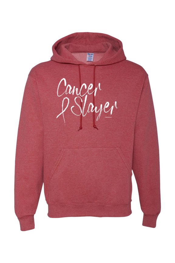 Slayer Awareness Unisex Graphic Hoodie Sweatshirt, Vintage Heather Red, X-Large