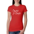 thumbnail image 1 of Slayer Awareness Womens Slim Fit Junior Tee, Red, Large, 1 of 3