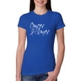 thumbnail image 1 of Slayer Awareness Womens Slim Fit Junior Tee, Royal, Medium, 1 of 3