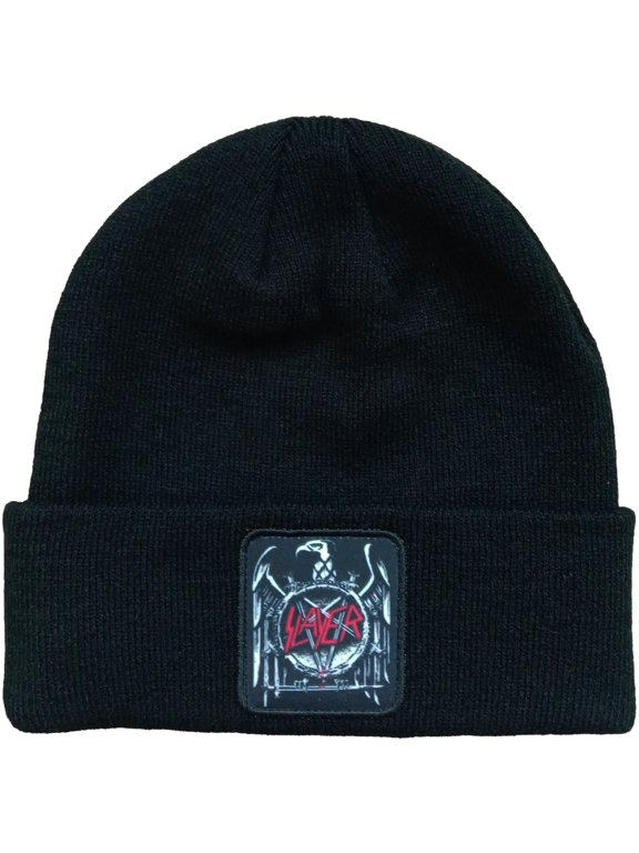 Slayer - Eagle Patch - Acrylic Knit Hat - Black BN400SLA
