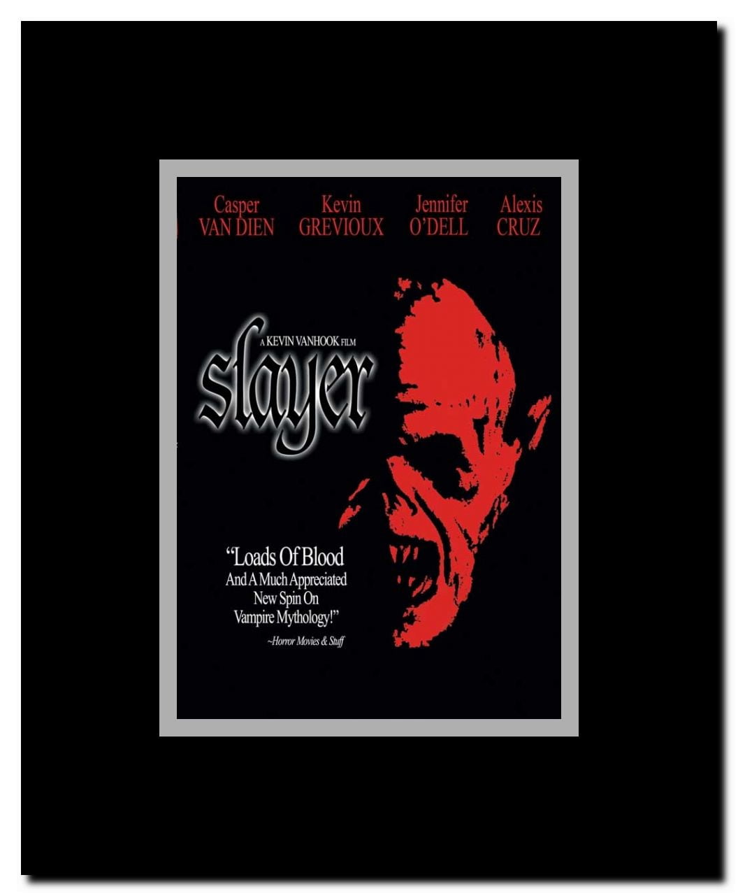 Slayer Framed Movie Poster