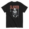 thumbnail image 1 of Slayer - Hockey Cross Unisex T-Shirt - Black - Small, 1 of 7