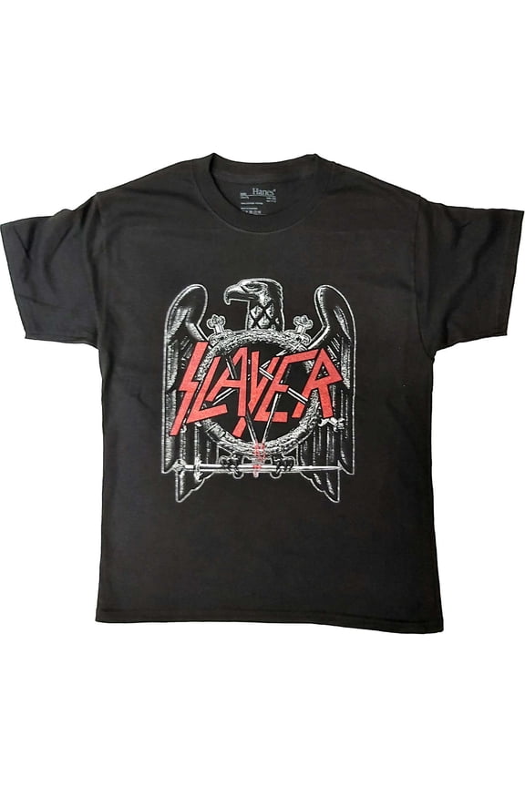 Slayer Kids T-Shirt: Black Eagle (9-10 Years)