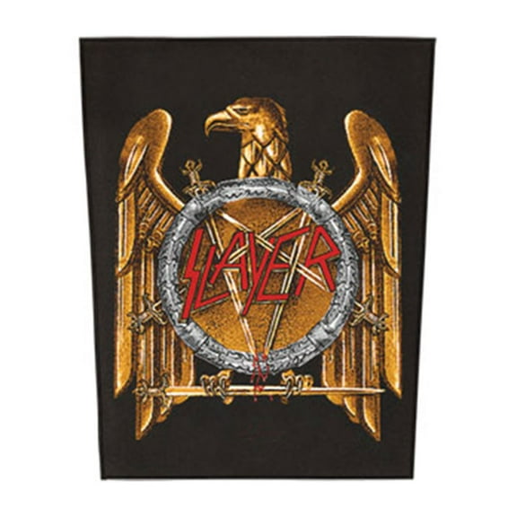 Slayer Men's Back Patch Black