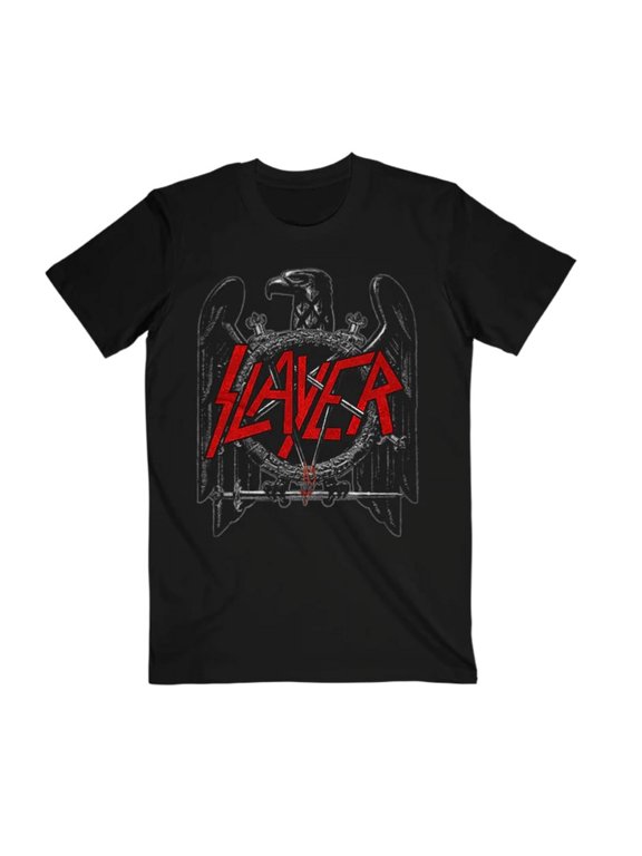 Slayer Men's Black Eagle T-Shirt Black X-Large | Officially Licensed Merchandise