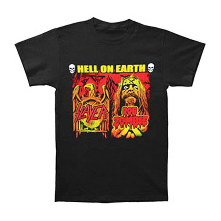 Slayer Men's Hell On Earth 2011 Tour T-shirt Small Black - Walmart.com