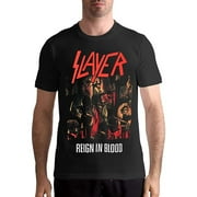 Slayer Mens Reign In Blood T-shirt Large Black
