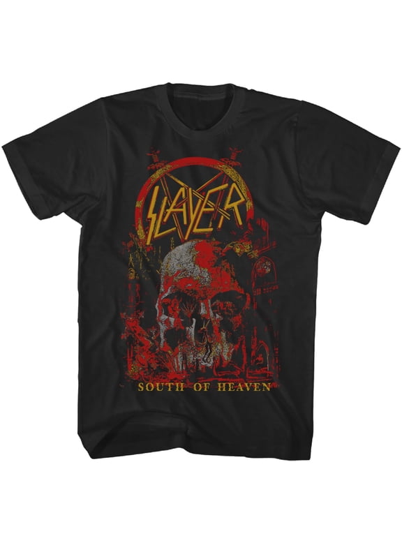 Slayer Men's South of Heaven T-Shirt Black Medium | Officially Licensed Merchandise