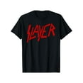 thumbnail image 1 of Slayer Official Classic Logo T-shirt - black, crew neck, short sleeve, casual & Fitness, 1 of 5