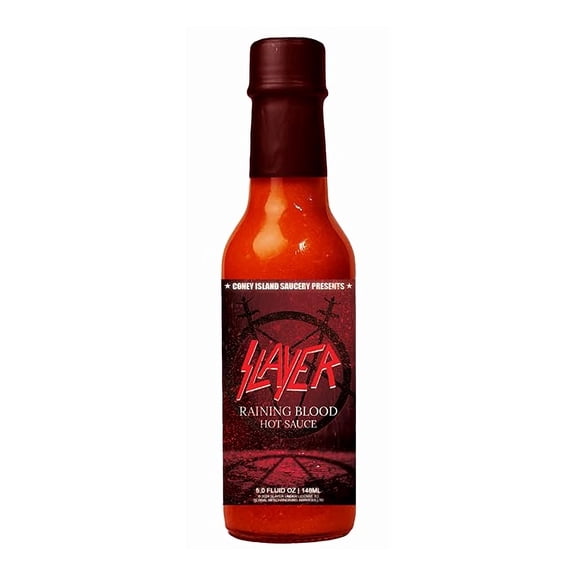Slayer Raining Blood Hot Sauce, Extra Hot, 5 oz