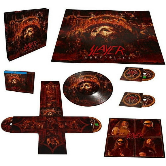 Slayer - Repentless Box Set - Vinyl (Includes DVD) (Includes Blu-ray)