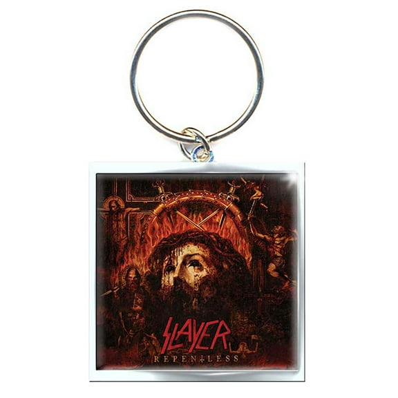 Slayer Repentless Plastic Key Chain