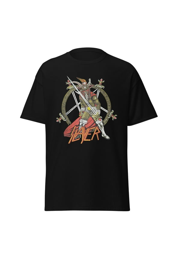 Slayer - Show No Mercy Jumbo Print Unisex T-Shirt - Black - Large