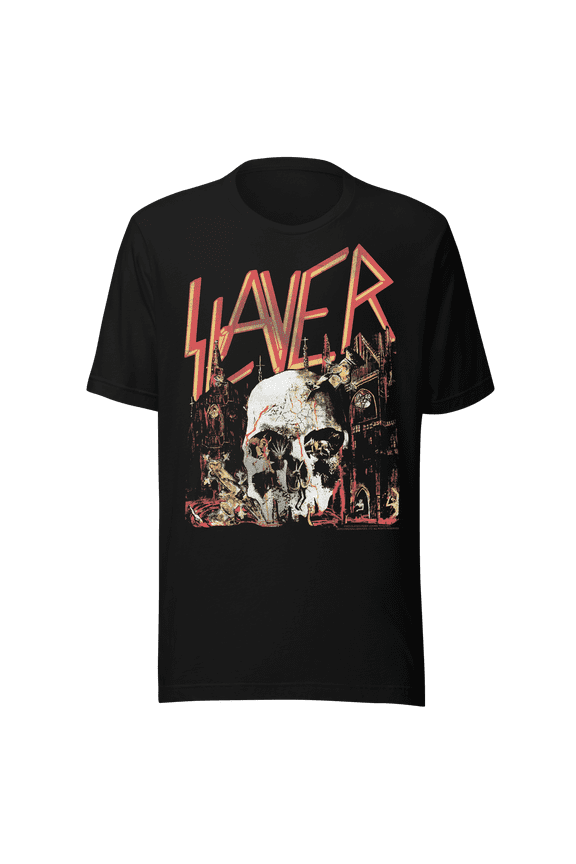 Slayer - Sound Skull Jumbo Print T-Shirt