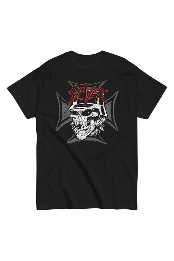 Slayer - Sticks and Skulls Unisex T-Shirt - Black - Small