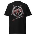 thumbnail image 1 of Slayer Sword Logo Jumbo Print Unisex T-Shirt - Black - Small, 1 of 6