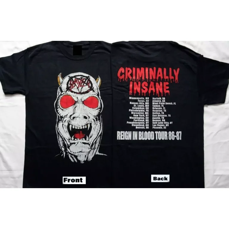 Slayer T-Shirt 80