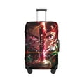 thumbnail image 1 of Slayer Tanjirou Travel Luggage Cover Suitcase Protector Washable Elastic Suitcase Baggage Cover Anti-scratch for Wheeled Suitcase Fits 18-32 Inch Luggage, 1 of 7