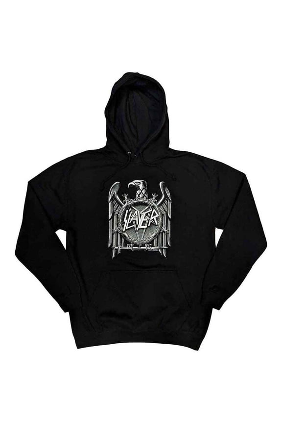Slayer Unisex Pullover Hoodie: High Contrast Eagle (Large)