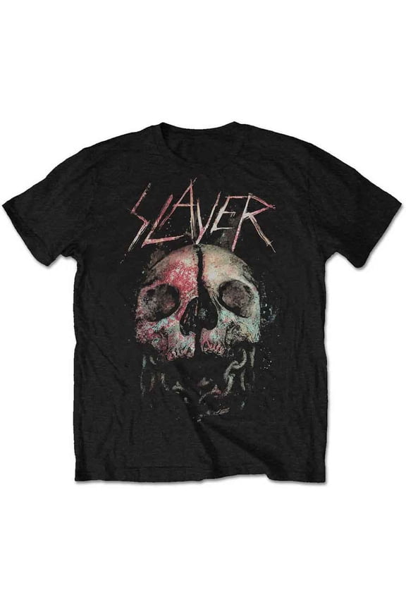 Slayer Unisex T-Shirt Cleaved Skull (Small)