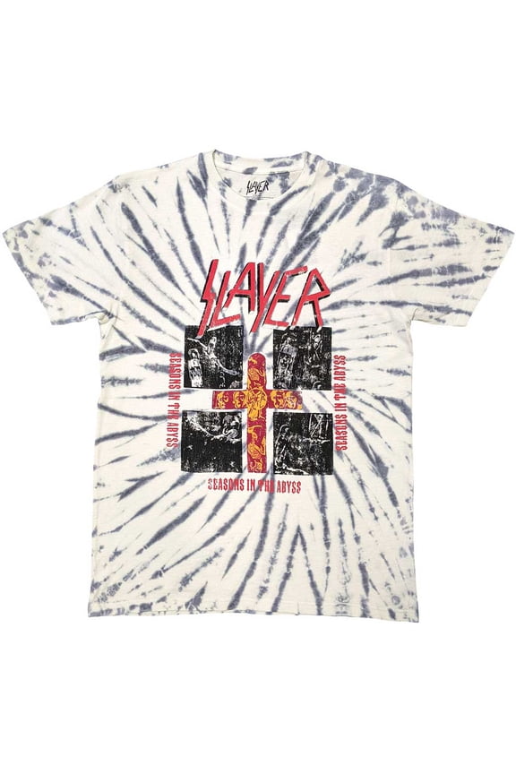 Slayer Unisex T-Shirt: Quad Seasons (Wash Collection) (X-Large)