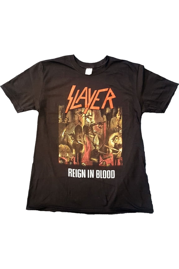 Slayer Unisex T-Shirt Reign in Blood (Small)
