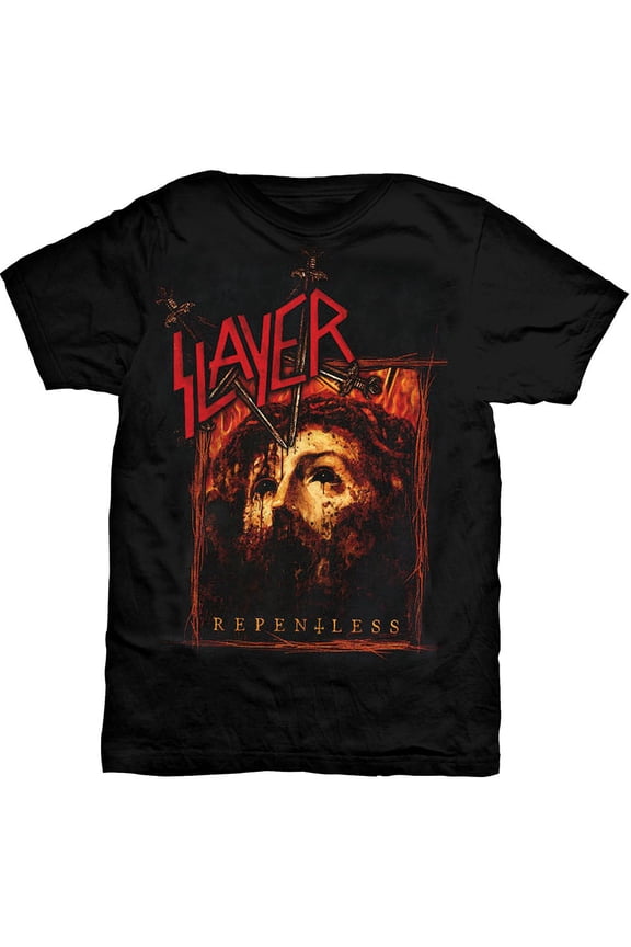 Slayer Unisex T-Shirt Repentless Rectangle (Small)