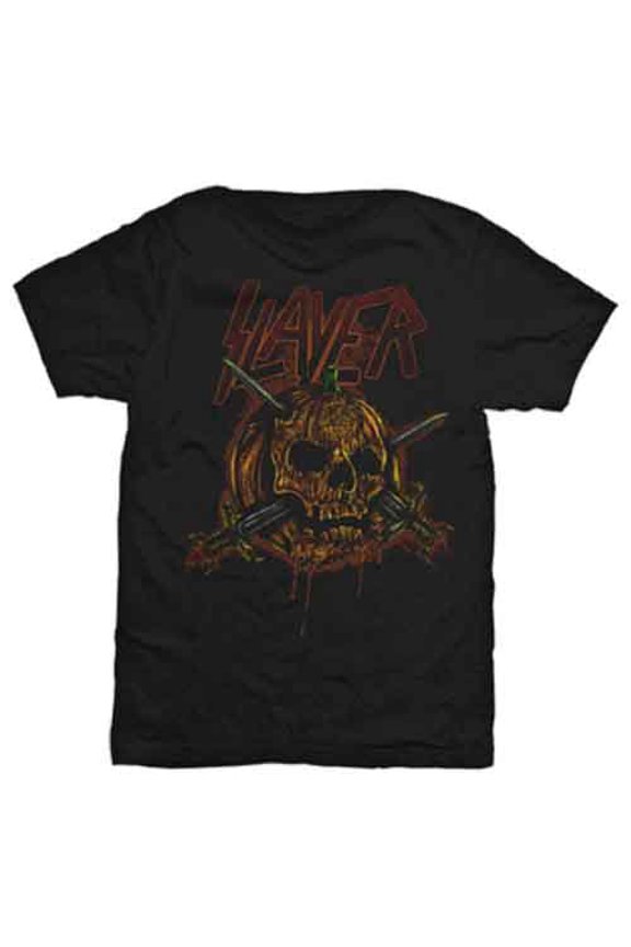 Slayer Unisex T-Shirt Skull Pumpkin (X-Large)