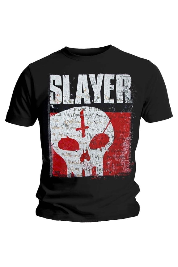 Slayer Unisex T-Shirt Undisputed Attitude Skull (XX-Large)