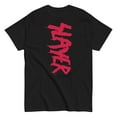 thumbnail image 1 of Slayer - Vertical Logo Unisex T-Shirt - Black - Small, 1 of 7