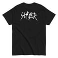 thumbnail image 1 of Slayer - White Drip Logo Unisex T-Shirt - Black - Small, 1 of 7