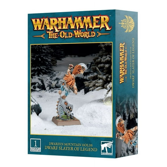 Warhammer The Old World: Dwarfen Mountain Holds Dwarf Slayer of Legend