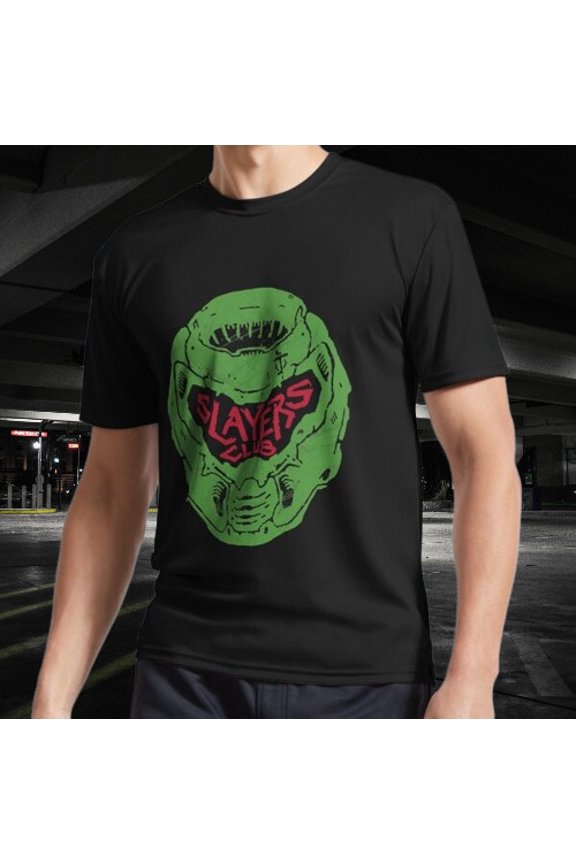 Slayers Club Logo Active T-Shirt Funny Size American Unisex T- Shirt