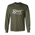 thumbnail image 1 of Slazy Adult Long Sleeve T-shirt, 1 of 3